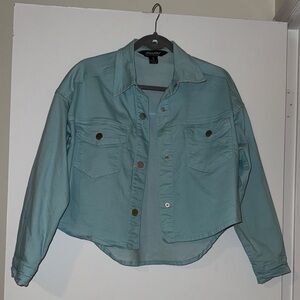 Jou Jou Women's Light Blue Jacket